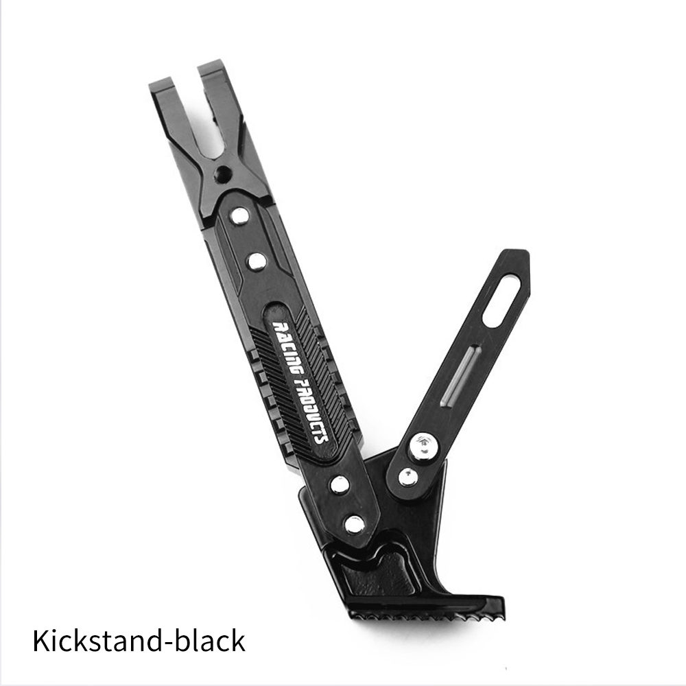 Neue Motorrad Tritte tand Park trete Stand Halterung Fuß Seite Stütze Krücken Halfter Schmutz Fahrrad Motorrad Zubehör Universal-: Armee Grün