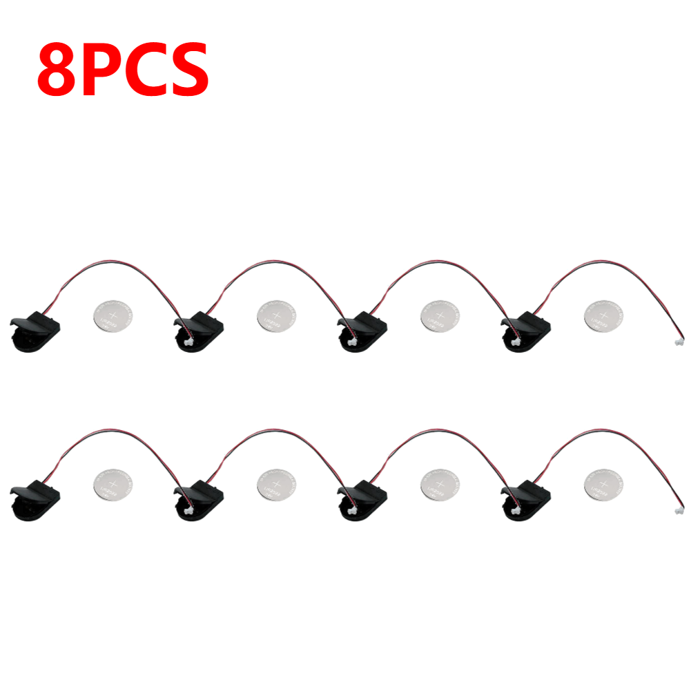 Boîtier de batterie RTC pour Raspberry Pi 5, support d'horloge en temps réel avec ou sans batterie, kit de batterie pour RPI 5 Pi5, 10 pièces: Beige