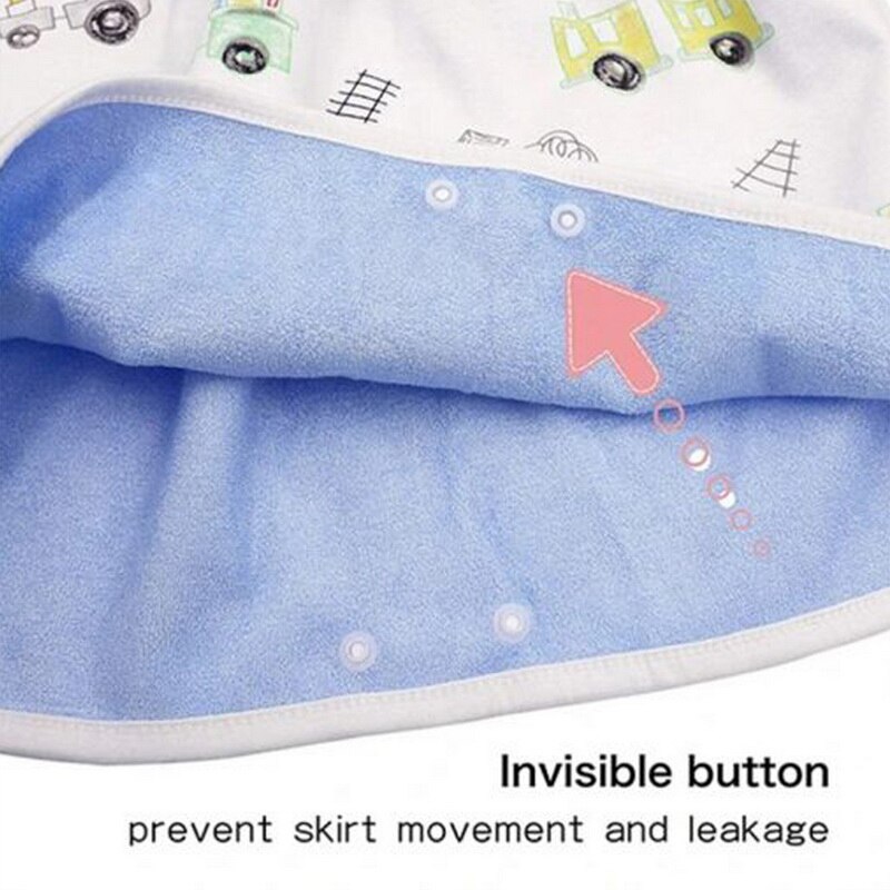 Imperméable à l'eau couche-culotte couche-culotte urine jupes coton pantalon d'entraînement pour bébé bébé garçon fille lit de couchage vêtements pot formation