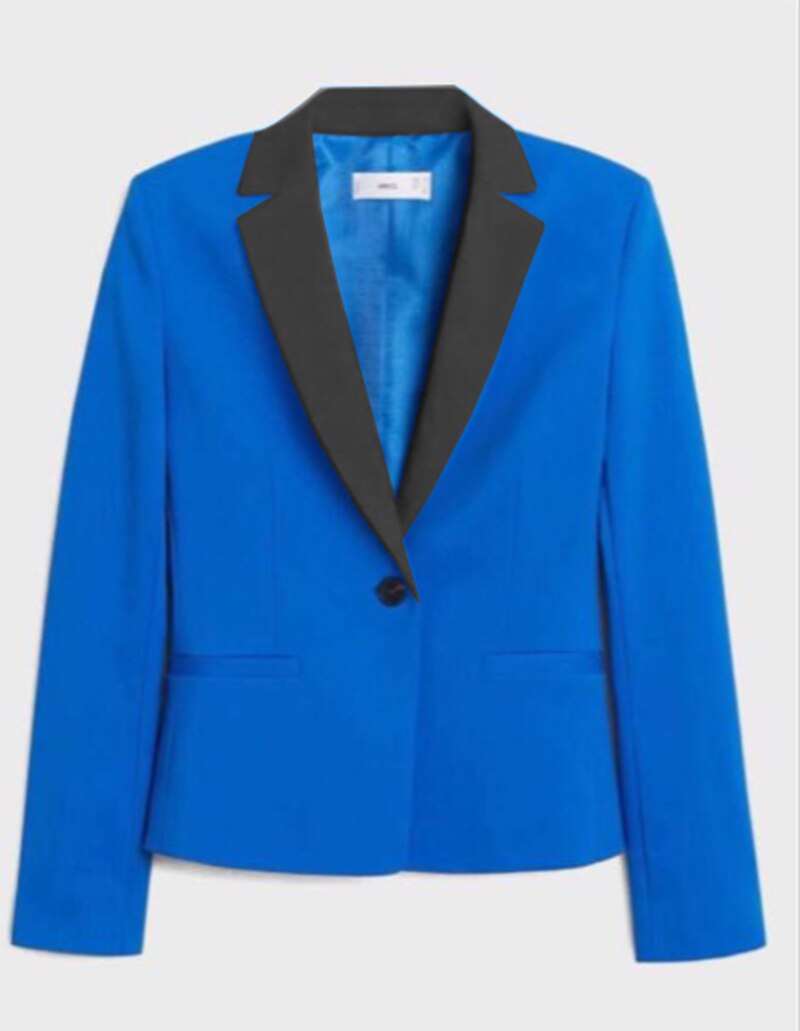 Royal Blauw Heren Blazer Peak Notch Revers Smoking Slipjas Best Man Pak Jscket Voor Wedding Party Bruidegom Gastheer 1 Stuk: S