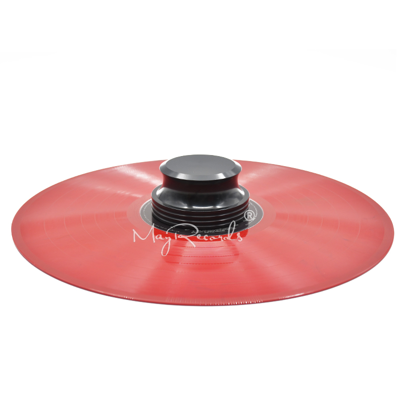 Record Turntables Weight Stabilizer LP Vinyl Black Clamp / Deluxe Packing