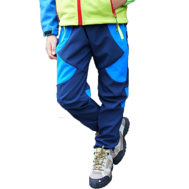 Klettern Hosen Kinder Oberbekleidung Warme Hose Wasserdichte Baby Jungen Mädchen Hosen Für 3-12 Jahre Alt: Blau / 3T