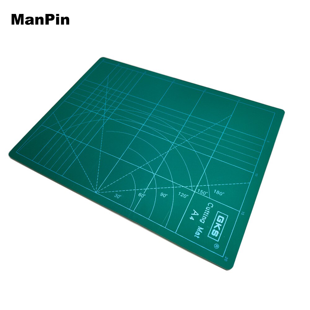 GKS A4 PVC Cutting Mat Middle layer white core Cutting Pad Patchwork Tools Manual DIY Cutting Board Double-sided LCD Repair Tool