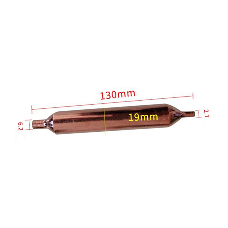 Filtro de secado para congelador, 130x19mm, de de frigorífico, filtro de secado espesado y alargado