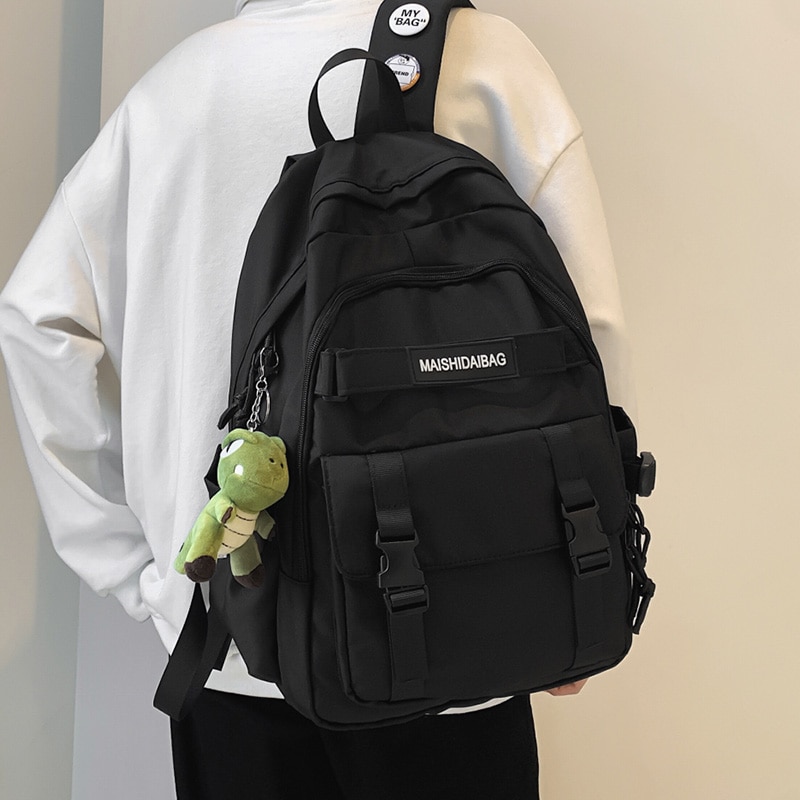 frauen Rucksack Große Kapazität Wasser Abweisend Nylon unisex Reise Rucksack lässig Hochschule Stil Schüler Schul