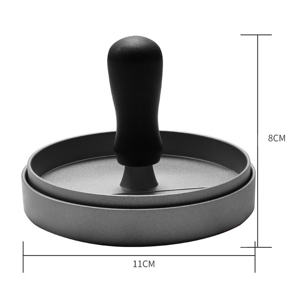 Utensilio para carne, hamburguesa, prensa de carne, para cortar hamburguesas, molde para carne, carne, hamburguesa, al aire libre para carne, utensilios de cocina: C