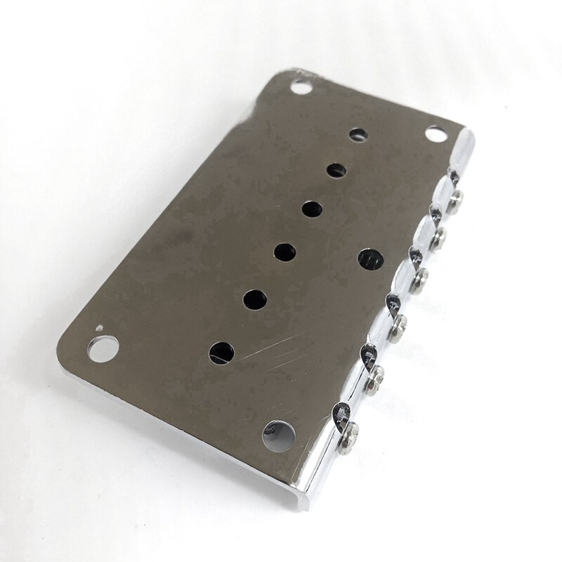 Fixed Bridge 6 Saddle Electric Guitar Top Loading Bridge with Ceramic Open Style 5 String JB Bass Pickup