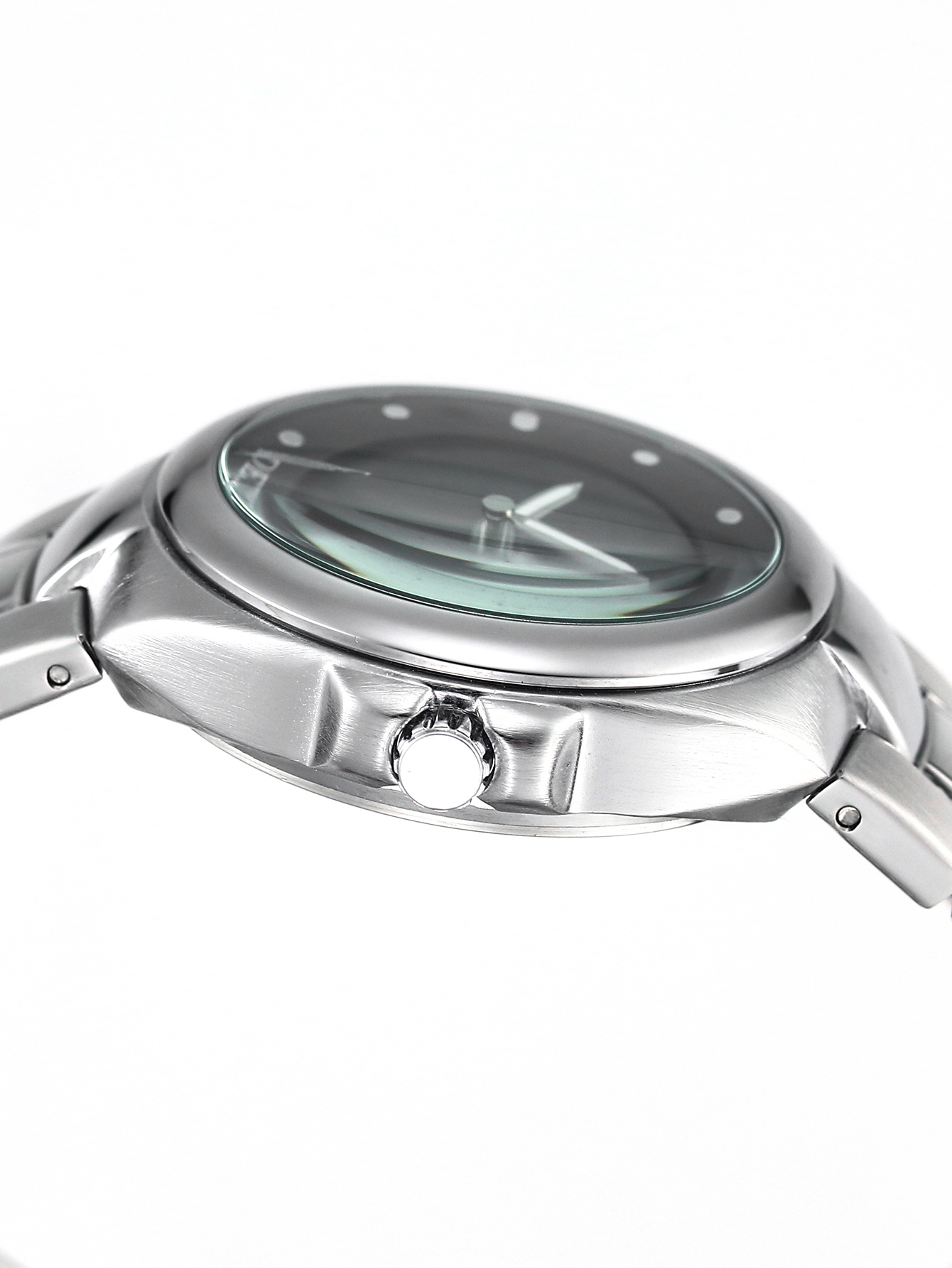 Dynamische Uhr mit Digitalanzeige, Jahrgang-Y2K-wasserdichte Quarz-Armbanduhr für Herren, speziell geformte coole Uhr, einzigartig