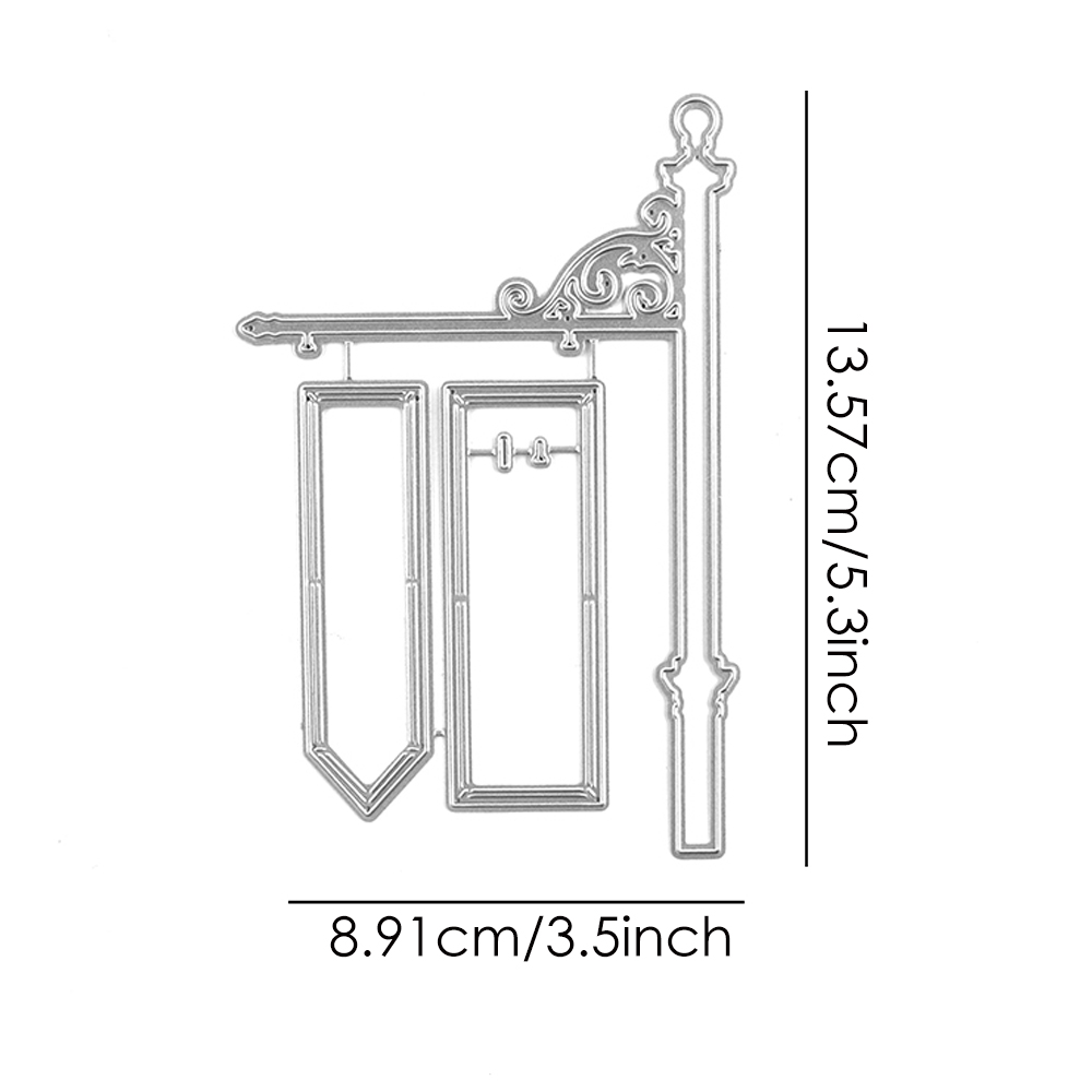 Een Warme Welkomststempel En Cutting Dies Wegwijzer Duidelijke Stempels Voor Diy Scrapbooking Decoratie Papier Ambachtelijke Albumkaarten Maken