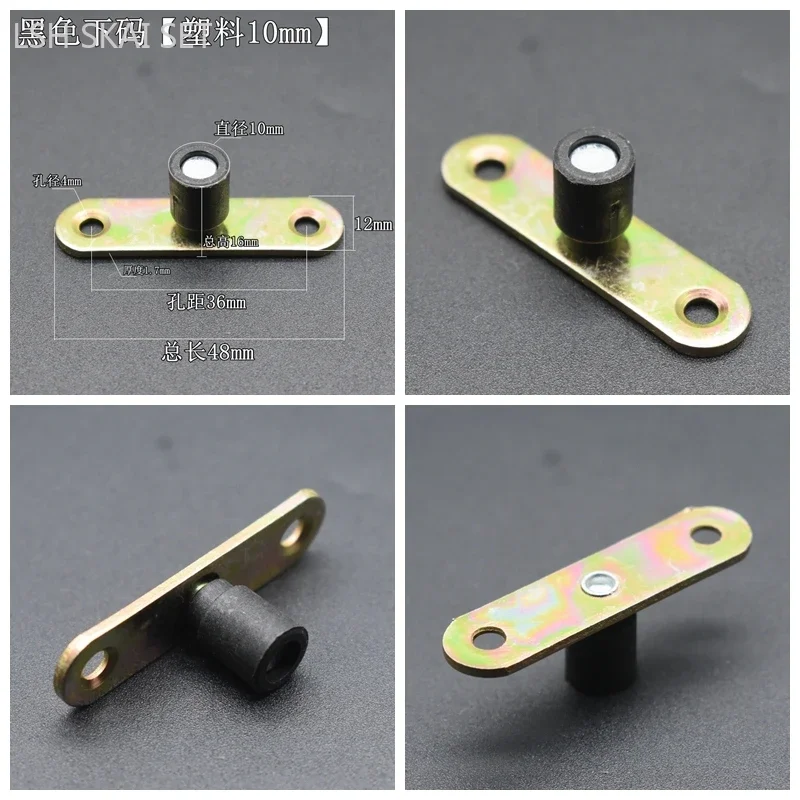 2pcs Sliding Door Rail System Wheels Shower Door Rollers Silent Guide Pulley Limiter Household Door Hardware Accessories