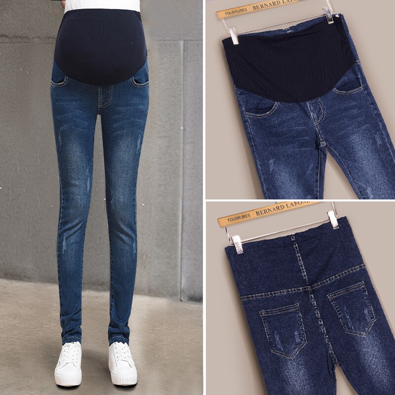 Broeken Voor Vrouwen Elastische Jeans Leggings Thermische Print Leggings Denim Leggings Panty Wandelbroek Outfits Hip-Yoga Broek Casual Warme Winterbroek Wandelen Rijbroek S-3XL, rood, M