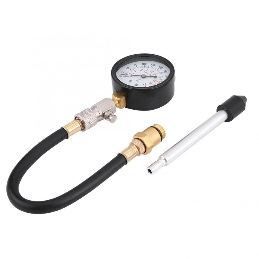 Motorcycle Petrol Gas Engine Cylinder Compressor Tester Pressure Test Gauge Set Repairing Tool brake fluid tester