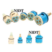 Shower Faucet 2 3 4 Ways Diverter Valve Cartridge Replacement Square Plastic Round Brass Shaft