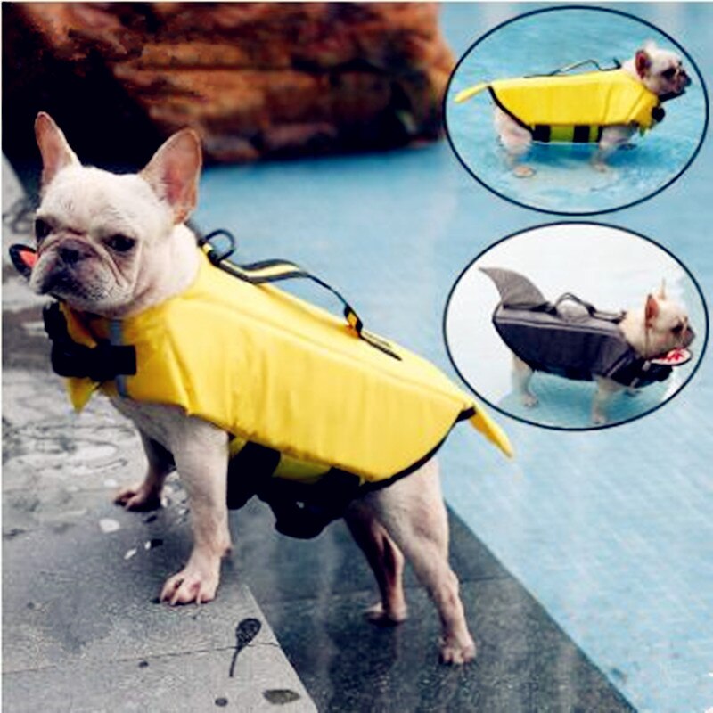 Life Dog Jacket Shark and Duck Pet Swimming Vest