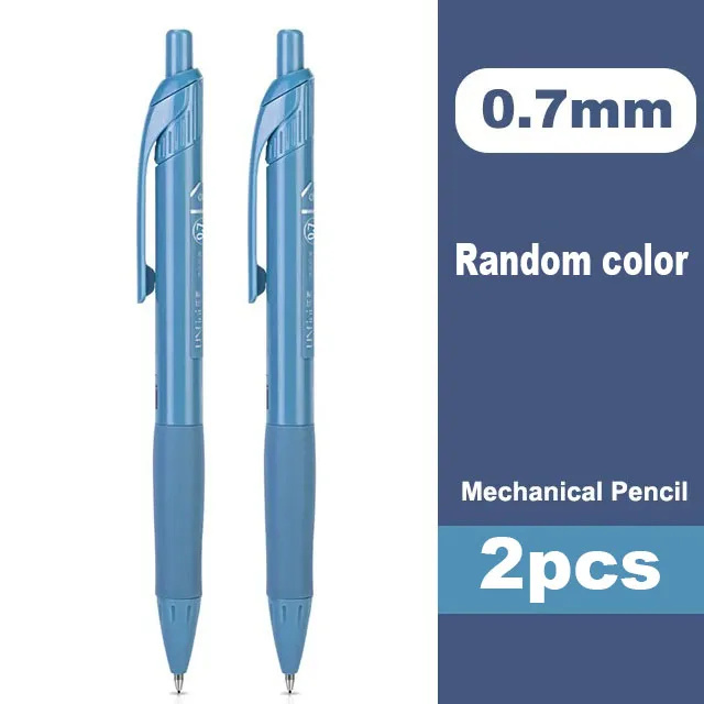 Deli 0.5/0.7mm Mechanical Pencil HB Pencil Leads Set Automatic Pencil Core Refill Art Drawing Sketching Students School Supplies: WHITE