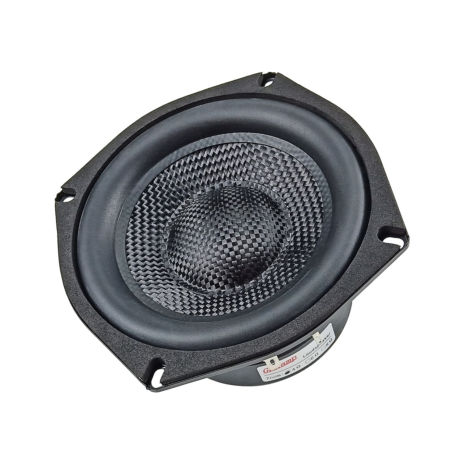 1pc GHXAMP 5.25 Inch 133mm Square Fiberglass Subwoofer Speaker Home Theater PC Car Audio Upgrade High-power HIFI Sound 4OHM