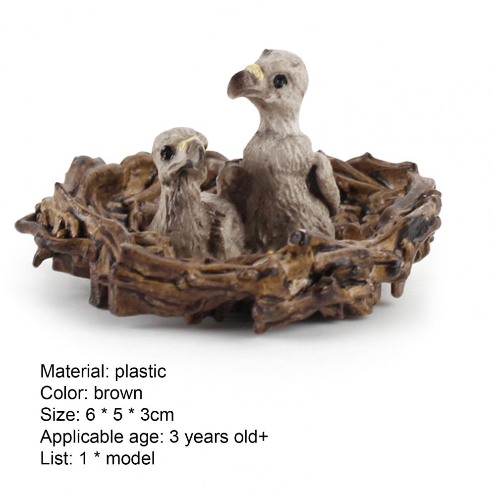 Animal Model Ornaments Durable Harmless Learning Toys Decorative Animal Model Ornaments for Decoration