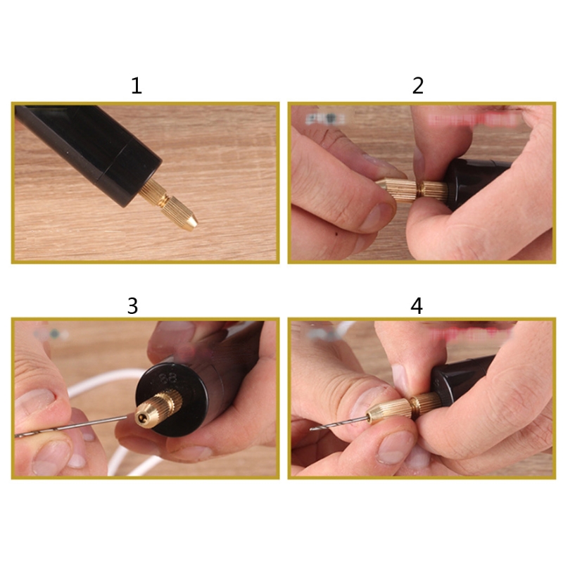 Mini elektrische Bohrmaschine Handbohrer Bausatz Epoxidharz Schmuck Herstellung Holz Handwerk Werkzeuge 5V USB-Stecker Schrauben dreher Werkzeugs atz