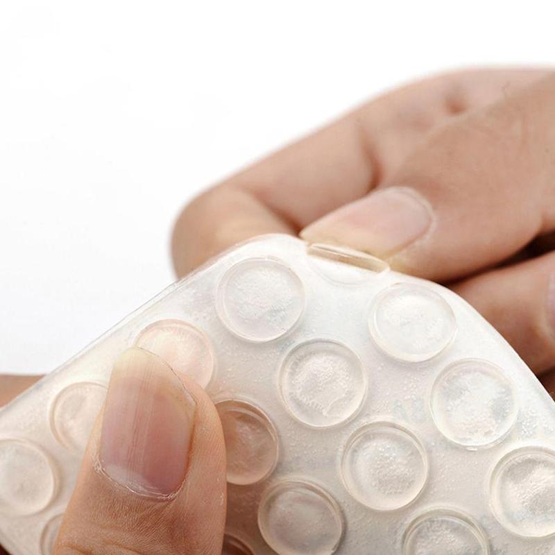 Transparent Silicone Damper Bumpers Sound Insulation Pad Protect Picture Frames Cabinets Self-adhesive L9T0