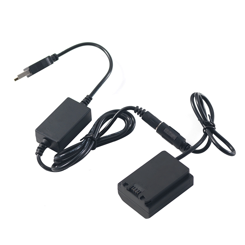 Dc-koppler-ersatz-np- -fz100- dummy-akku-netzteil für sony  a9/a9r/a7r , 3/a7s , 3/a7iii , /a7r , 4/a6600 -kameras