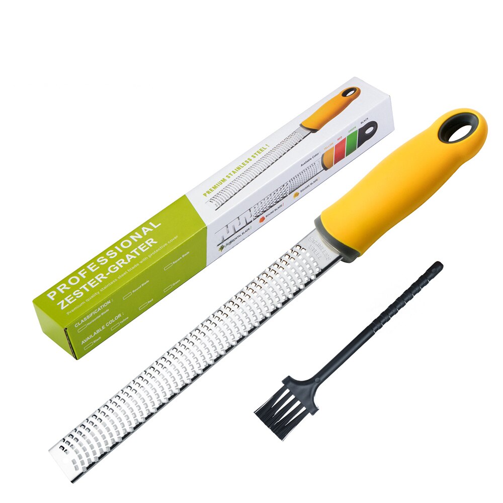Citrus Citroen Zester Kaas Rasp Rvs Molen Kaas Gro... – Vicedeal