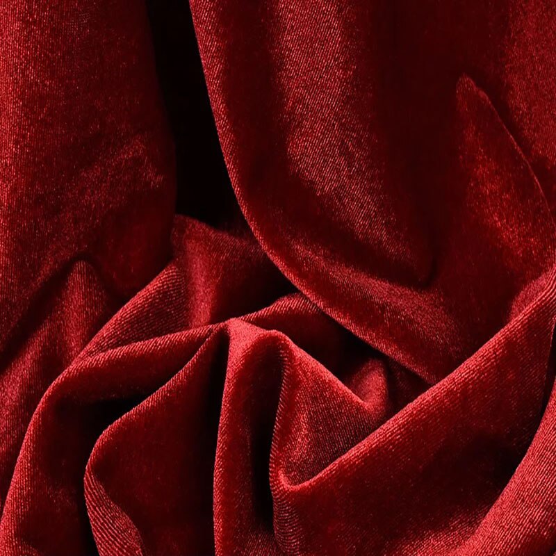 Tela de terciopelo elástico de lujo estampado de leopardo tela de terciopelo ropa de costura trajes tela artesanal