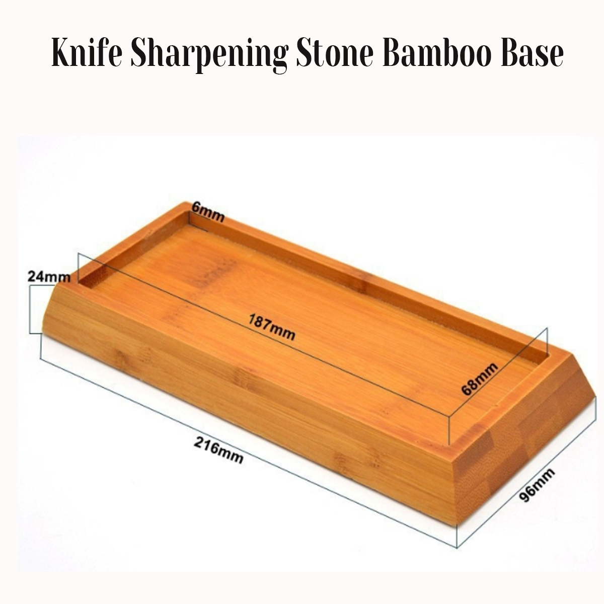 Stainless Steel Sink Sharpening Stone Holder Adjustable Length Whetstone Non-slip Base Knife Sharpener Grindstone Accessories: WHITE