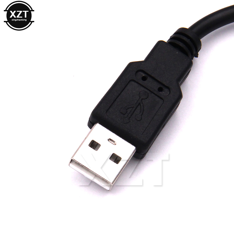 High Speed Black Mini USB RJ45 LAN Cable Adapter Extension USB Cat5e Network Cable Extension Adapter 50m Use CAT5 LAN Cable