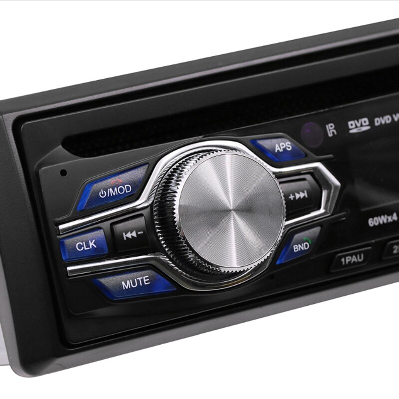 1 Din 12V coche DVD reproductor de CD vehículo MP3 estéreo coche manos libres autorradio BT o Radio 5014 estilo coche Control remoto inalámbrico
