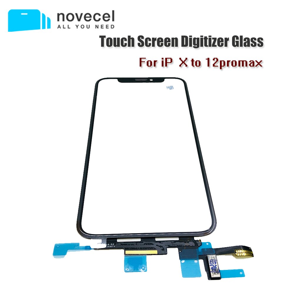 Original LCD Display Touch Screen Front Outer Glass Panel with Flex Cable For iPhone 11 12pro X XS Max Replacement Parts