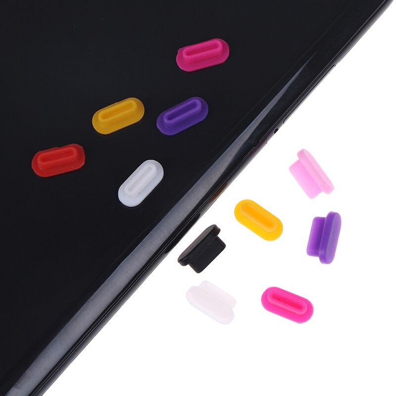 5 Pcs Kleurrijke Silicone Anti Dust Plug Cover Stopper Laptop Stof Plug Laptop Stofdicht Usb Stof Plug Computer Accessoires