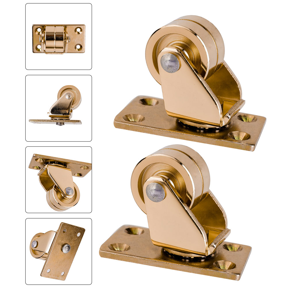 2pcs Practical Piano Parts Upright Piano Casters Sturdy Piano Accessories