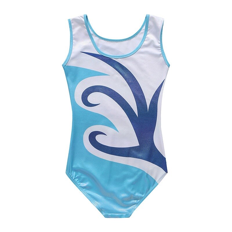 Kids Ballet Gymnastics Suit Sleeveless Leotards Dance Practice Clothes Girls Body Suit Gimnastic Costume MK