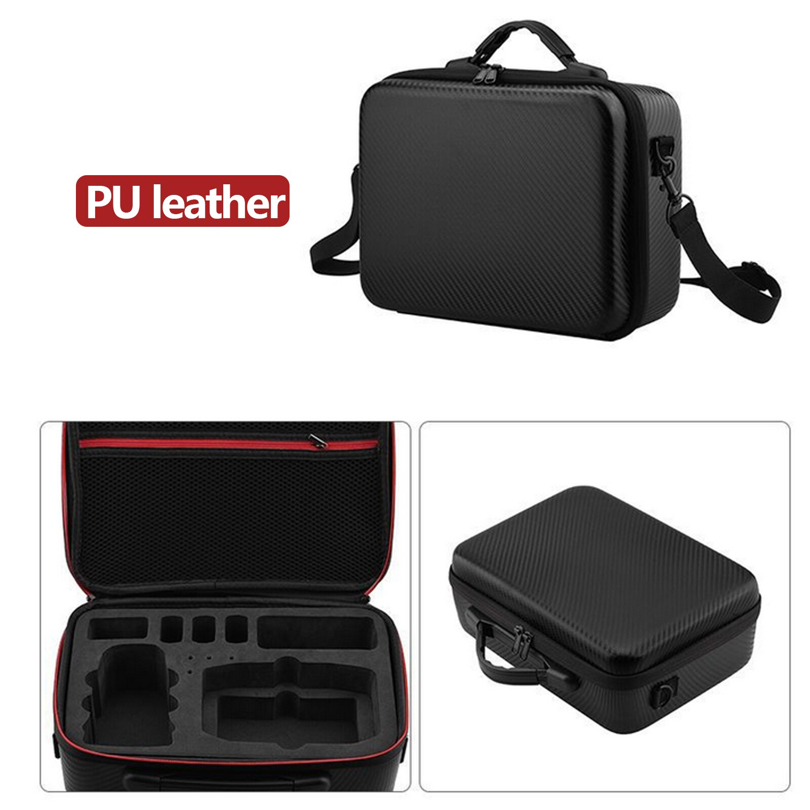 BRDRC custodia protettiva da viaggio per custodia rigida portatile con tracolla per accessori DJI Mavic Mini 2