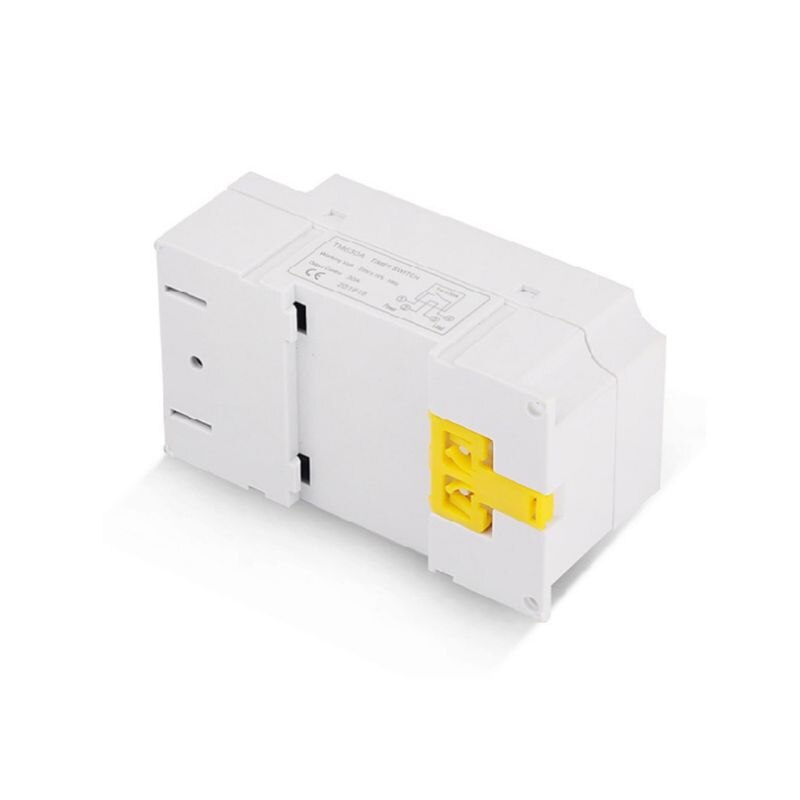Mini Timer Switch Time Relay 12/24/220V DC Input 7 Days Programmable 24Hours Output Load High Power 30A