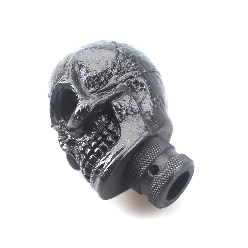 Czaszka gałka zmiany biegów instrukcja obsługi samochodu dźwignia zmiany biegów dźwignia zmiany biegów automatyczny części dekoracyjne pokrętło zmiany biegów