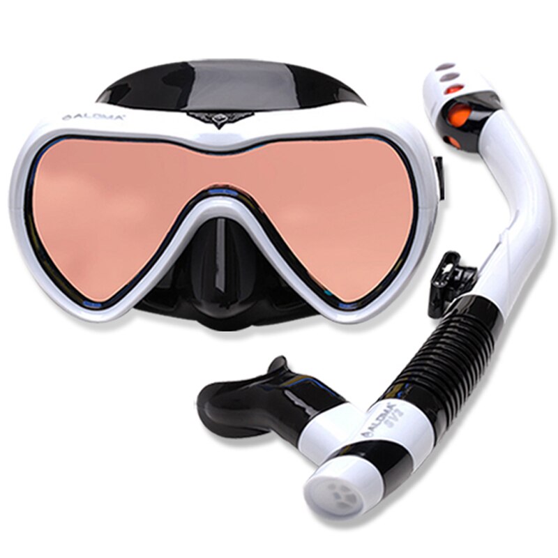 Professionele Onderwater Duikbril Bril Vrouwen Man Apparatuur Bril Scuba Volledige Gezicht Kits Voor Snorkelen En Deepscuba