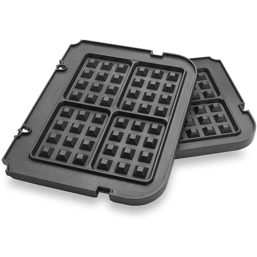 Waffle Plates for Cuisinart Griddler GR-4N/5B/6 /GRID-8N Series (Not for Old GR-4/GRID-8/GR-300WS/GR150 Deluxe/ GR300WSP1 Elite)