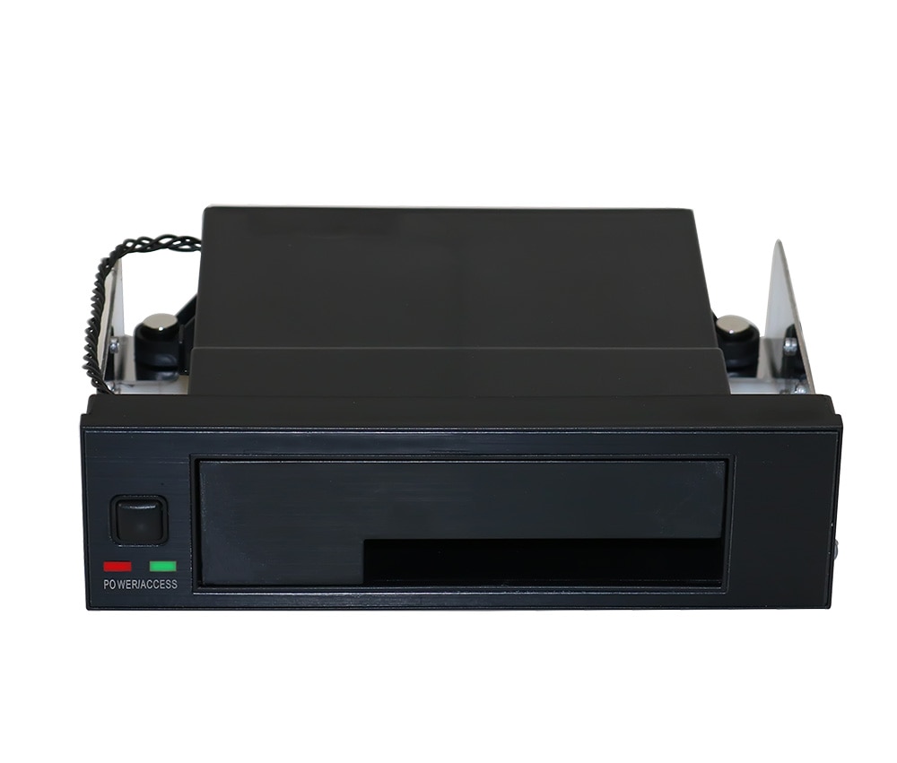 Internal Single Bay Mobile Rack Enclosure With LED Indicator Light Support -swap For 2.5 3.5 Inch SATA HDD SSD Fit PC