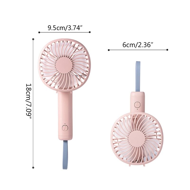 Mini Bureau Ventilator Draagbare Mobiele Houder Fans Handheld Outdoor Usb Ventilator Kleine Desktop U1JE