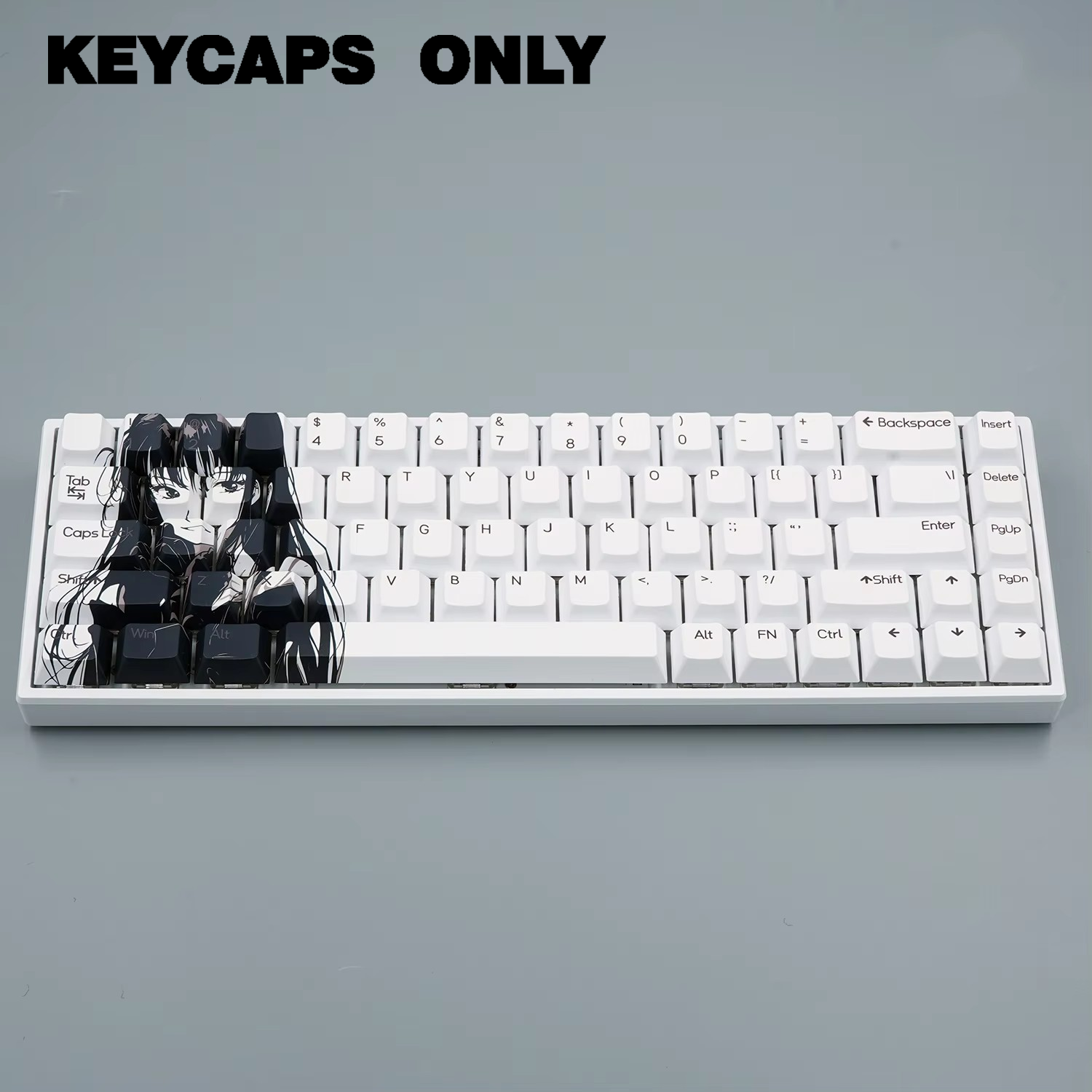 NPKC Cherry Profile Keycaps Anime Keycap PBT Key caps For MX Switch 60% 65% Mechanical Keyboard Caps Wooting 60 MAD 68HE Key cap