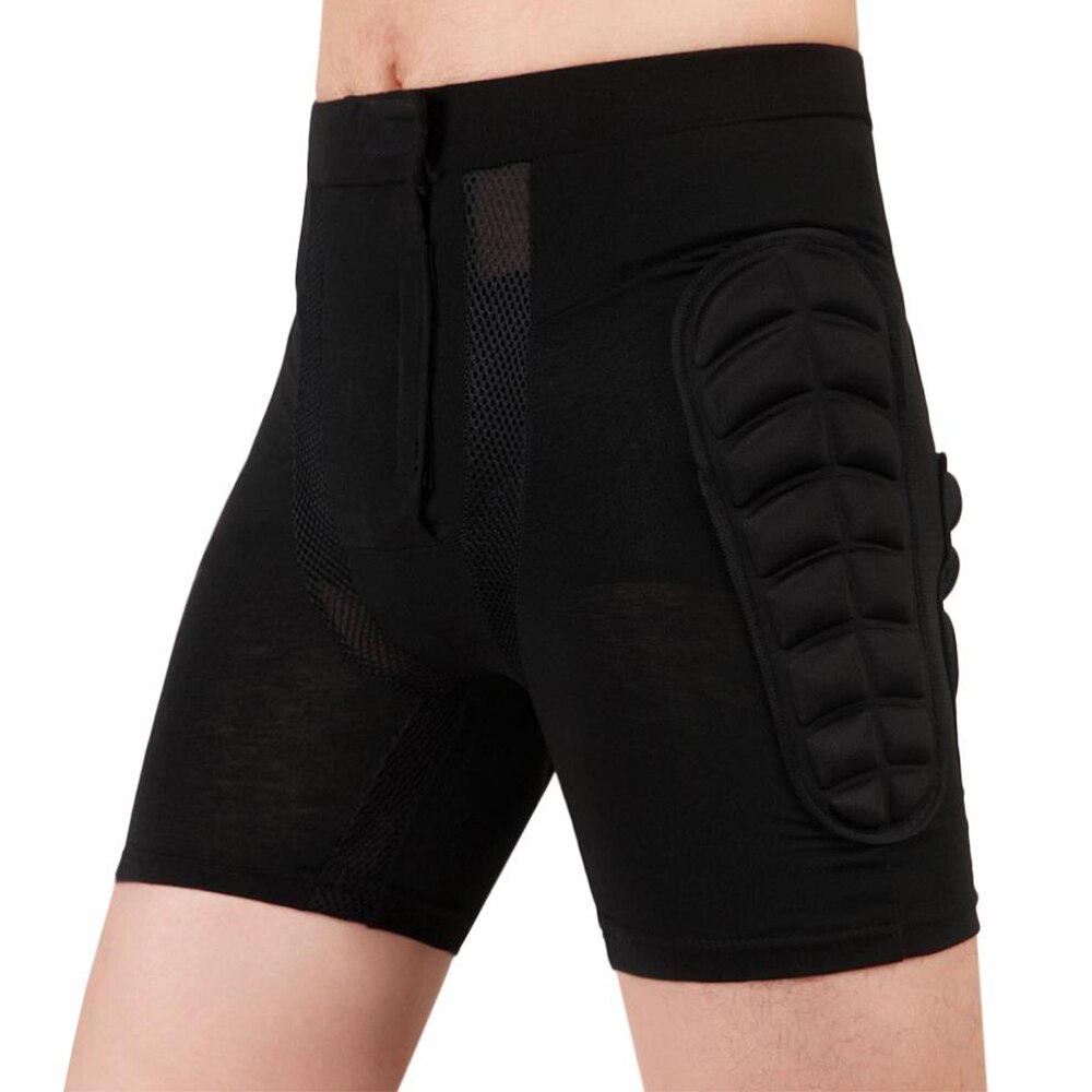 Zachte Skiën Outdoor Hip Padded Pad Shorts Beschermende kleding Sportkleding Tool Schaatsen Zwart Unisex Beschermende Hip Broek