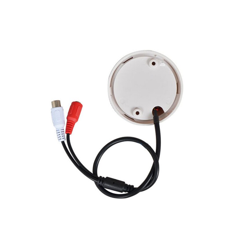CCTV Microphone Surveillance Microphone Audio Pickup Microphone High Fidelity Security Monitoring Device High Sensitivity