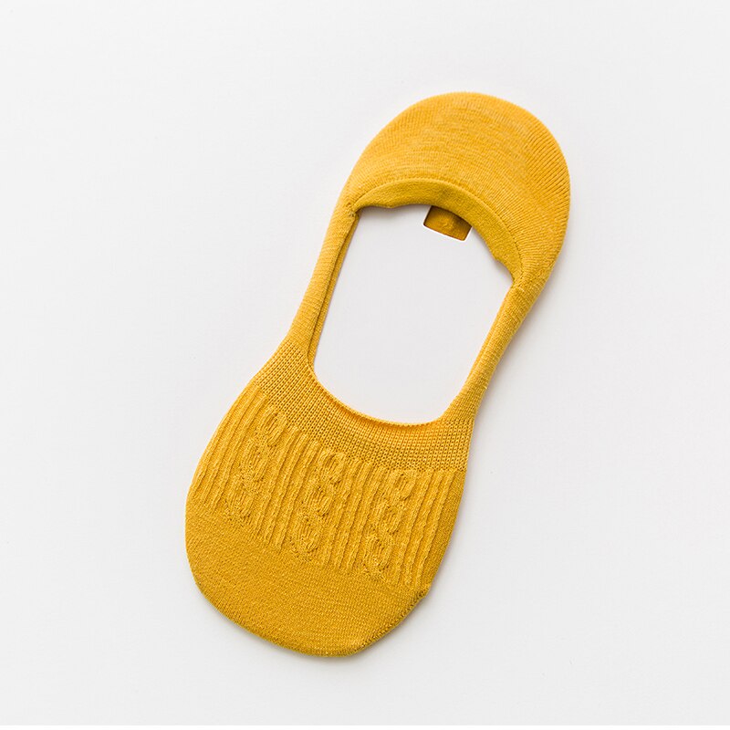 Kobiety silikonowe antypoślizgowe niewidzialne skarpetki letnie jednokolorowe skarpetki robić kostek klapki damskie bawełniane kapcie nie pokazać skarpetka: 13