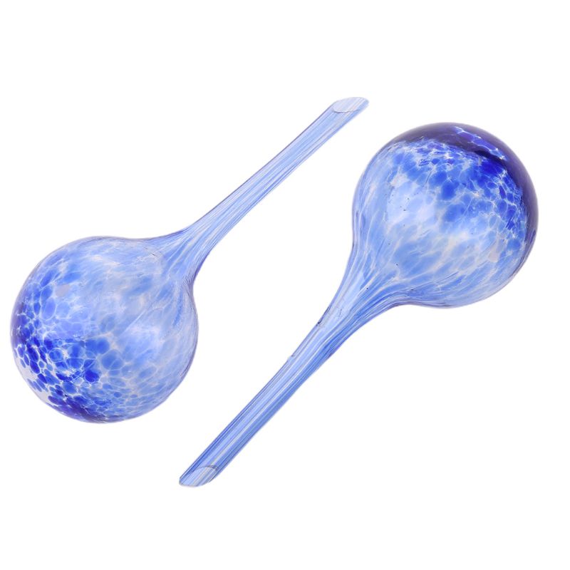 Hydro Globes Mini Automatic Watering Bulbs, 2 Piece Deluxe Set