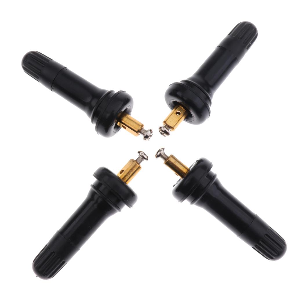 Neue Reifendruck Sensor TPMS Ventil Stengel wieder aufbauen Bausatz für Pack von 4