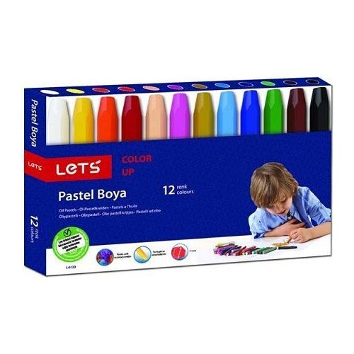 Lets 12 Color Crayons