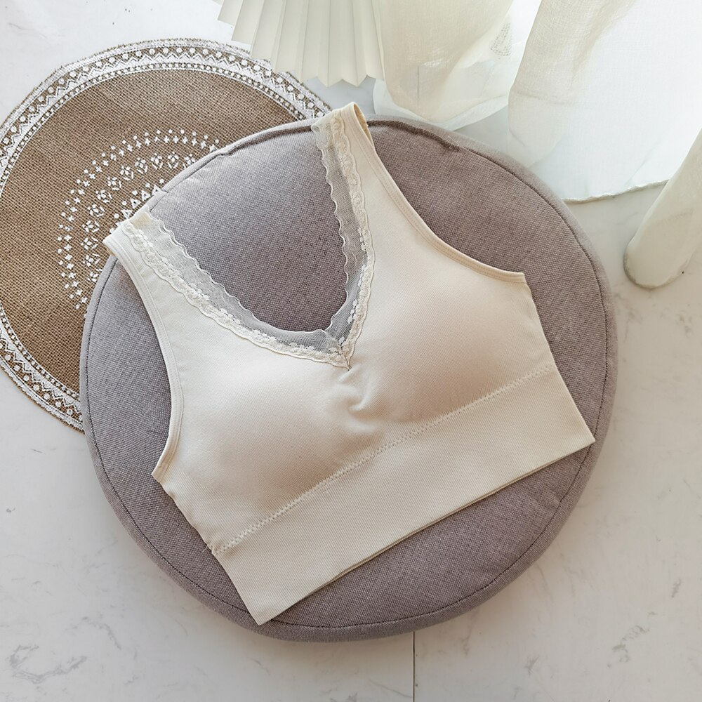 Bralette Plain Kleur Kanten Beha Vrouwen Beha Lichaam Vormgeven Ondergoed Push Up Bh Sexy Lingerie Vrouwelijke Brasserie Lingerie: skin