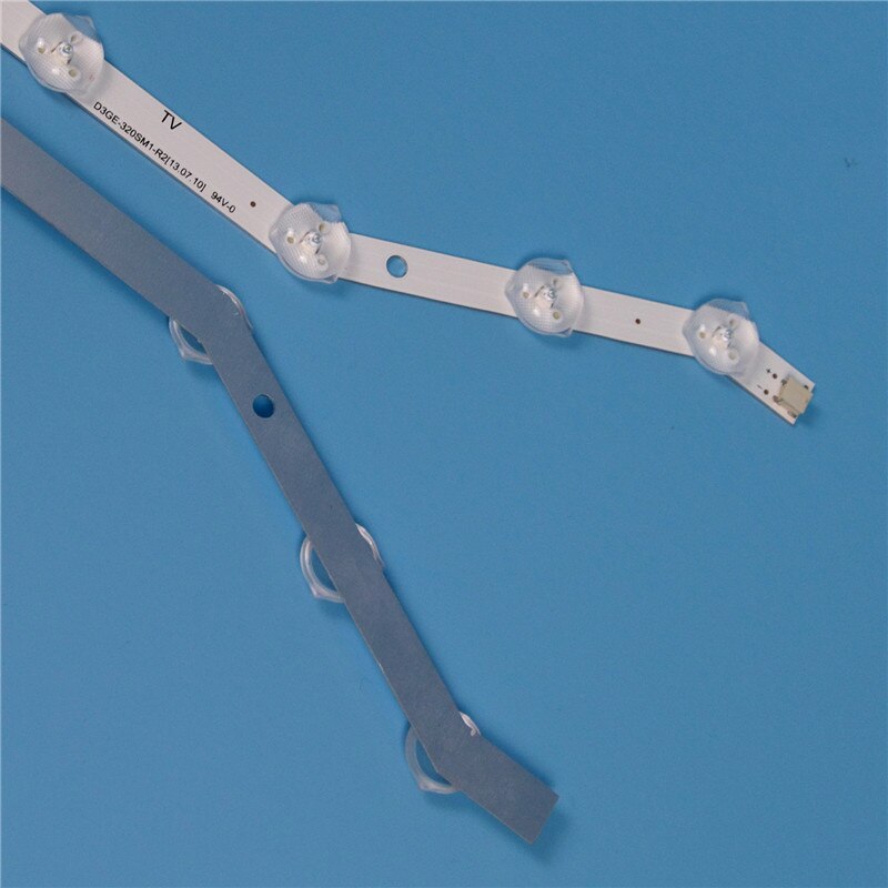 2 Piece TV Backlight Strip For Samsung UN32EH5300FX UN32EH5000FX 32inch LED Lamps Strip Kit Backlight Bars TV illumination Bands