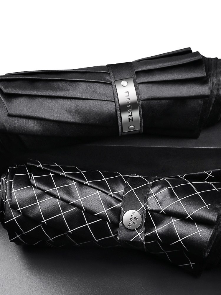 Ombrello di lusso tedesco ombrello pieghevole completamente automatico da uomo ombrello antivento da uomo attività commerciale ombrelli UV impostato regalo Paraguas SY125